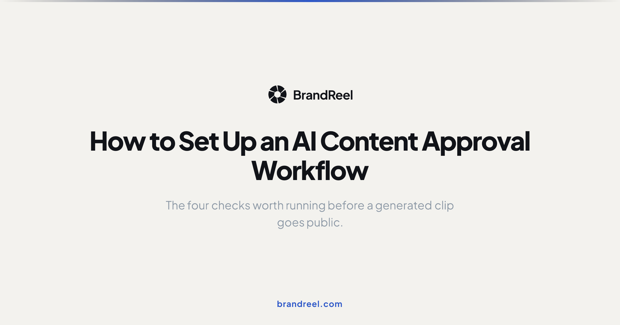 How to Set Up an AI Content Approval Workflow